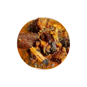 Ogbono Combo with Fish